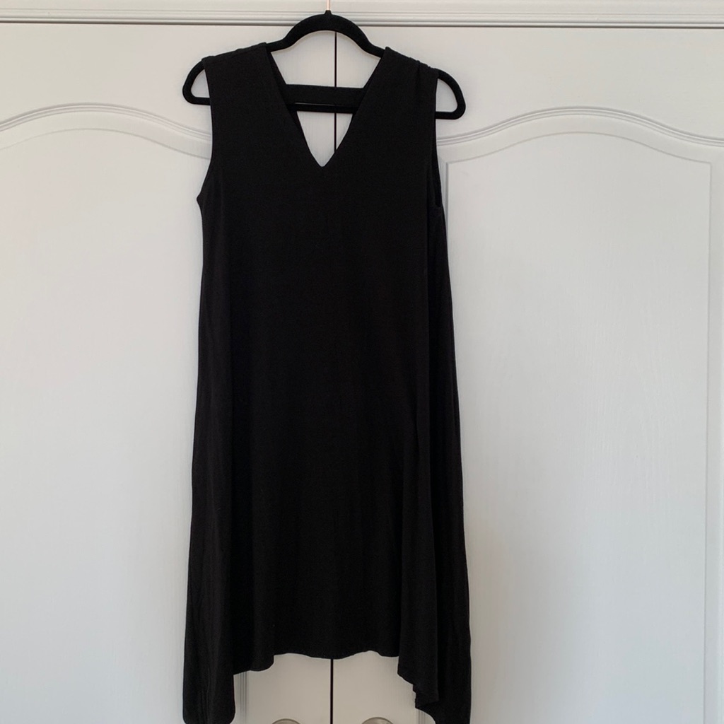 Vguc Eileen Fisher Black Dress
